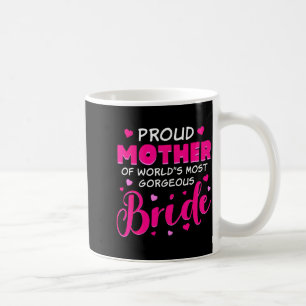 Brides mother design wedding costume for mother of coffee mug