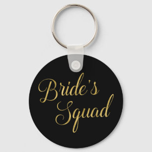 Bride's Squad Bridesmaid Gift Keychain