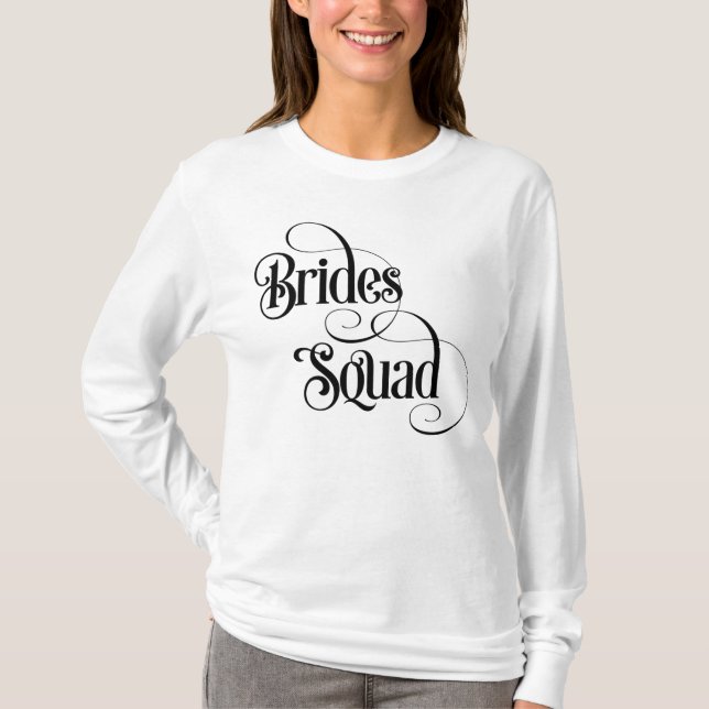 Brides Squad T-Shirt (Front)