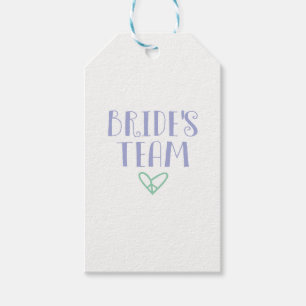 Bride's Team Gift Tags