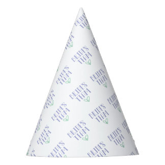 Brides Team Periwinkle Party Hat