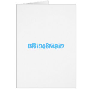 Bridesmaid