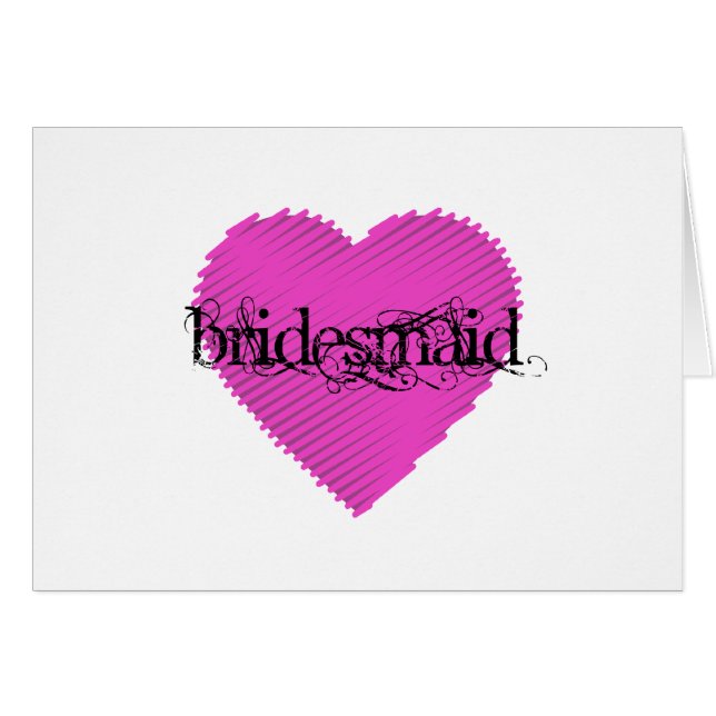 Bridesmaid (Front Horizontal)