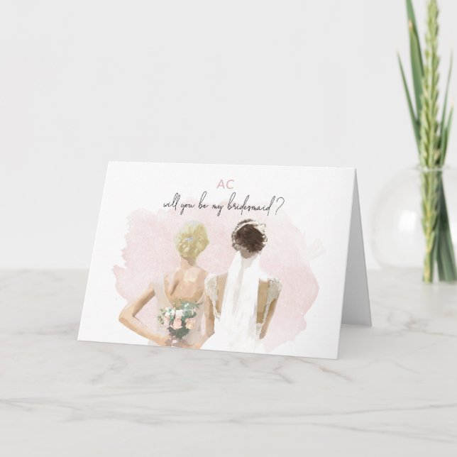 Bridesmaid - AC Note Card (Front)