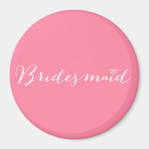 Bridesmaid - aimant de femme de pont personnalisé