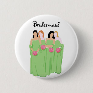 Bridesmaid Button