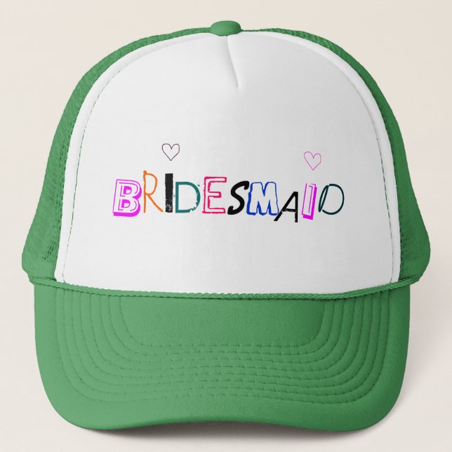 Bridesmaid cap (Front)