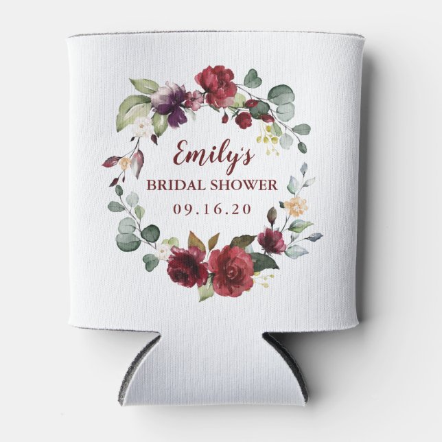 Bridesmaid Cooler Beer Drink Cozy Gift Shower (Front)