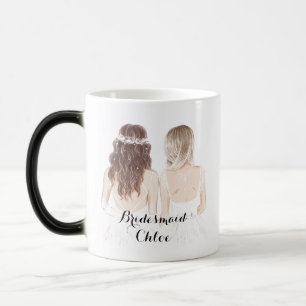 bridesmaid custom mug