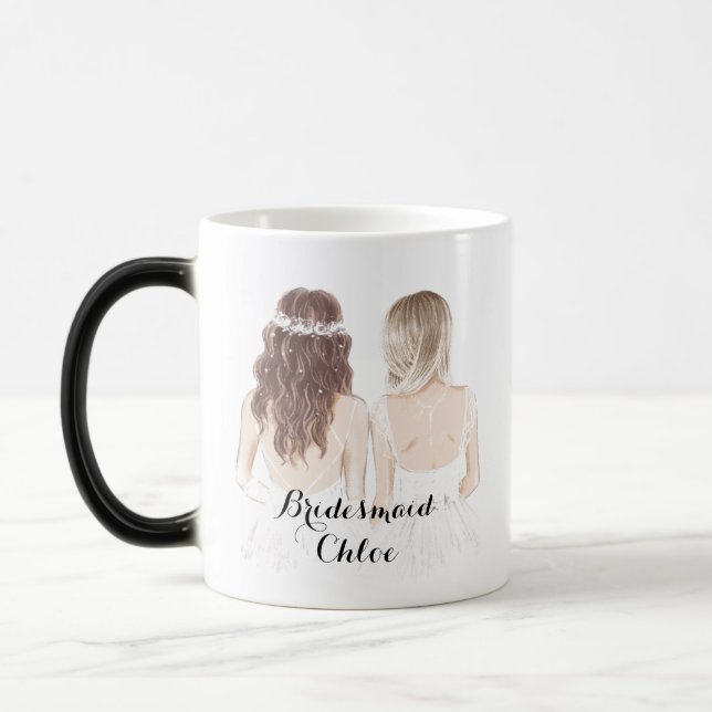 bridesmaid custom mug (Left)