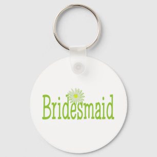 Bridesmaid/ Daisy theme Keychain