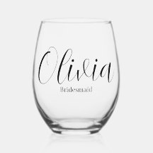Bridesmaid Drinkware 