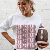 Bridesmaid Dusty Pink Custom Matching Bridal Party