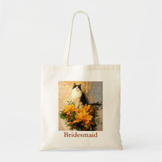 Bridesmaid Flowers Tote Bag