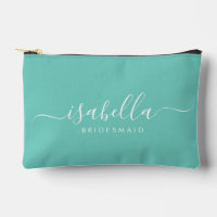 Bridesmaid Gift Blue Aqua 