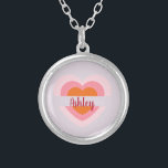 Bridesmaid Gift Bridal Shower Hens Night Wedding Silver Plated Necklace<br><div class="desc">Customize these adorable gifts to suit your own wedding party.</div>