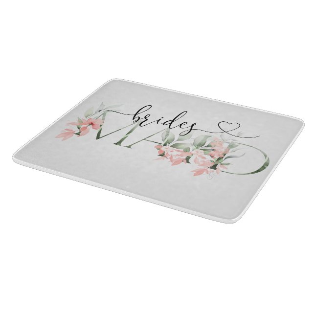 Bridesmaid Gift Cutting Board Bridal Party Gifts (Corner)