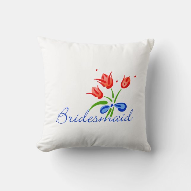 Bridesmaid Gift Pillow (Front)
