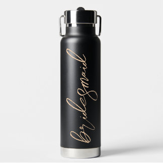 Bridesmaid Gift  Water Bottle