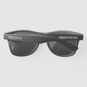 Bridesmaid gifts bridal party favours personalized sunglasses