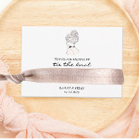 Bridesmaid Hair Tie Scrunchie Holder