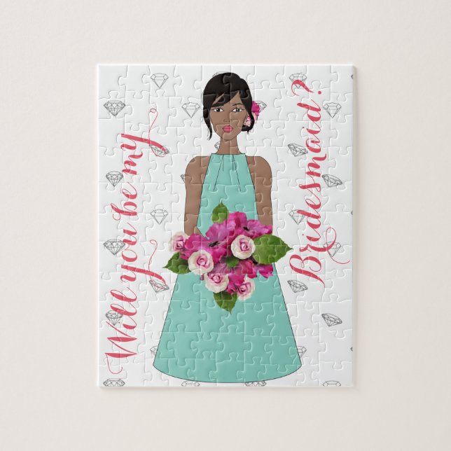 Bridesmaid Jigsaw Puzzle (Vertical)