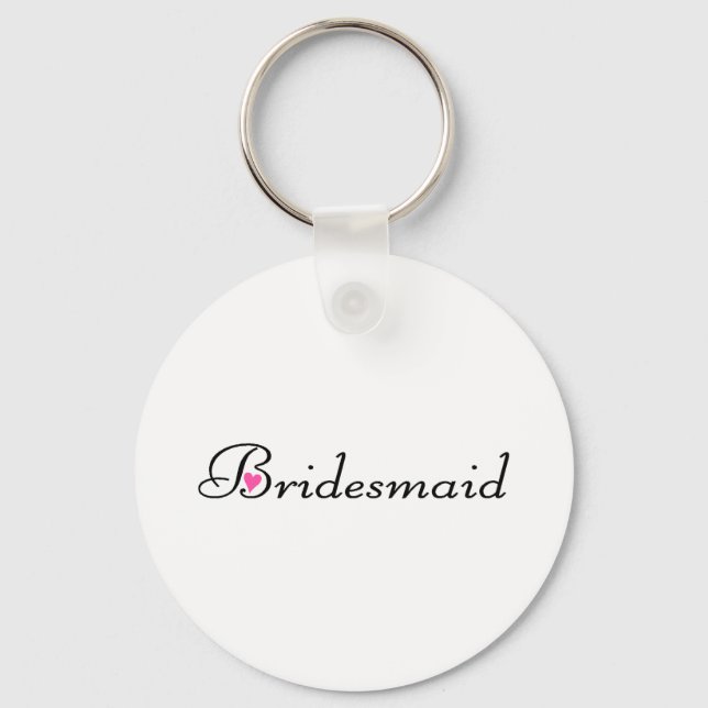 Bridesmaid Keychain (Front)