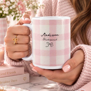 Bridesmaid Maid of Honour Bridal Party Gift Weddin Coffee Mug
