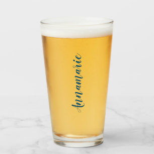 Bridesmaid, Maid of Honour Personalized Wedding Glass