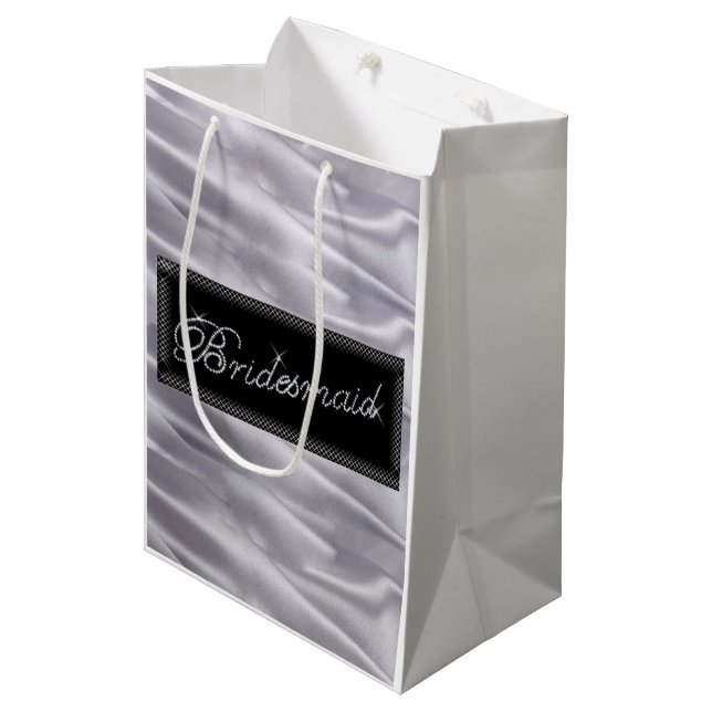 Bridesmaid Medium Gift Bag (Front Angled)