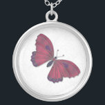 Bridesmaid Necklace Butterfly Brocade red<br><div class="desc">Butterfly Brocade Bridesmaid Necklace in Purple is a great gift for your attendants especially if you have used this theme for the wedding. This is part of the Butterfly Brocade Collection for Weddings in garnet deep red. There will be four other jewel-tone colorways available, peacock, purple, copper and a lovely...</div>