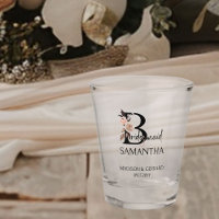 Bridesmaid Neutral Floral Letter Bridal Party