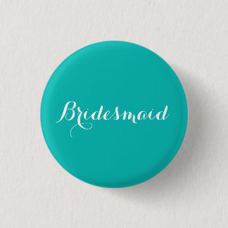 Bridesmaid Pin Blue Theme