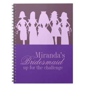 Bridesmaid Planner Notebook