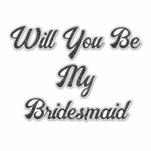 Bridesmaid Proposal Simple Classy Elegant Wedding
