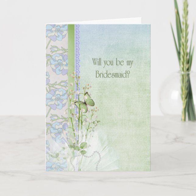 Bridesmaid Request Invitation (Front)
