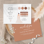 Bridesmaid Signature Script Wedding Info Card<br><div class="desc">A modern bridesmaid wedding colour info card which you can fully customize with your wedding details and theme. HOW TO PERSONALIZE THE TEMPLATE. In the personalization section,  scroll down and select ‘click to customize further'. You will be in the complete editor,  where you can change all colours.</div>