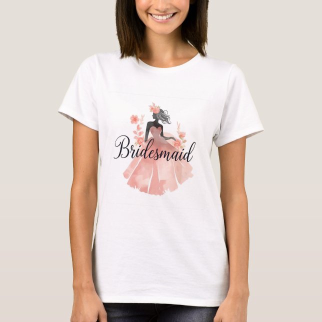 Bridesmaid T-Shirt (Front)