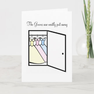 Bridesmaid Thank You - Closet of Gowns