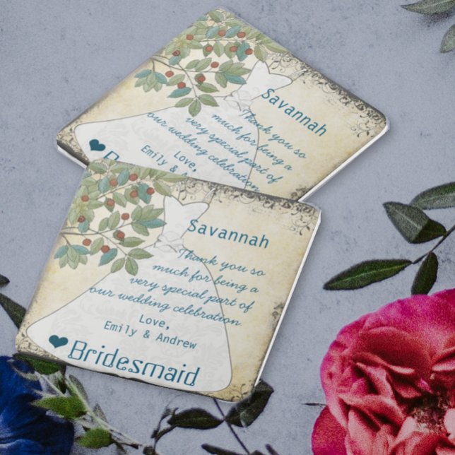 Bridesmaid Thank You Tile Gown with Tree Swirls (Creator Uploaded)