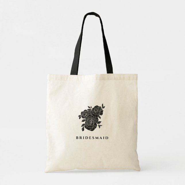 Bridesmaid Tote Bag (Back)