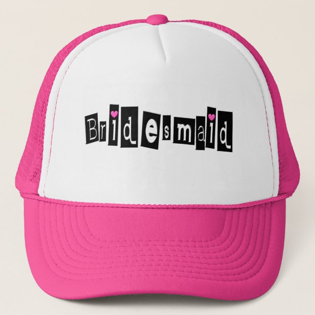 Bridesmaid Trucker Hat (Front)