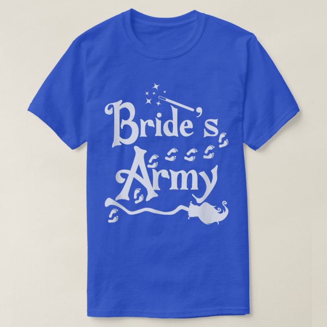 Bridesmaids Bride Matching Top Bridal Party Witch  (Design Front)