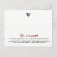 Bridesmaids Jewellery Template