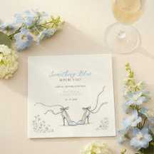 Bridesmaids Something Blue Bridal Shower