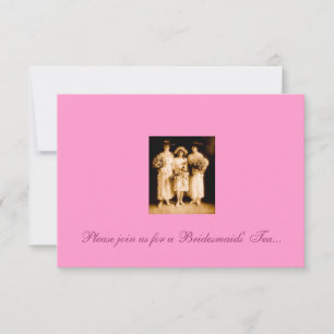 Bridesmaids' Tea Invitation