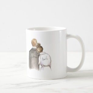 Bridesman? Mug Brunette Bun Bride Blonde Man