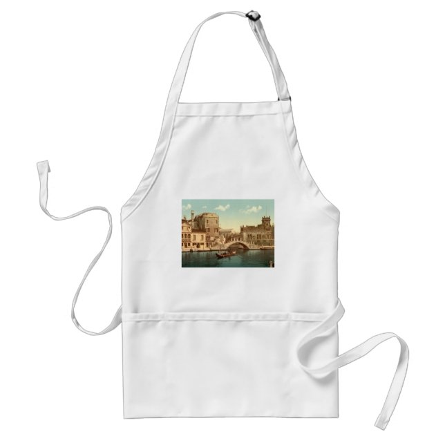 Bridge and Canal, Venice Standard Apron (Front)