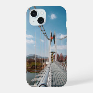 bridge and clouds iPhone 15 case