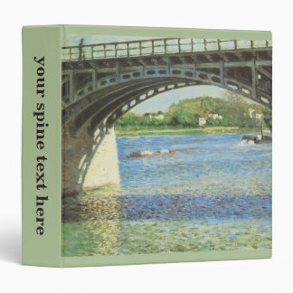 Bridge at Argenteuil by Gustave Caillebotte Binder
